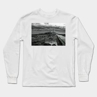 Monochrome St Mary's Island Long Sleeve T-Shirt